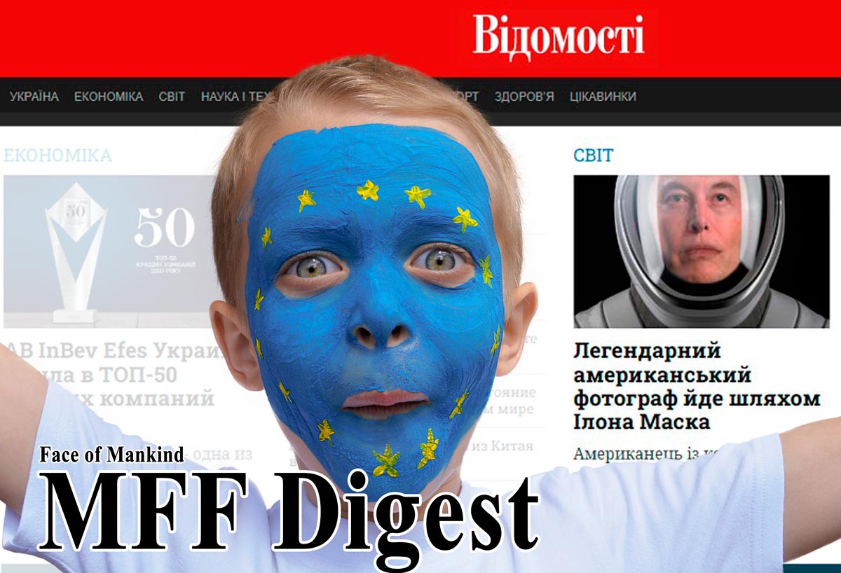 MELNIKOFF Дайджест. Стаття в українському виданні «Відомості». Американець із козацьким корінням Сергій Мельникофф, aka MFF, завершує грандіозний проект «Обличчя людства».